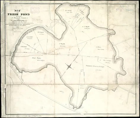 Map of Fresh Pond