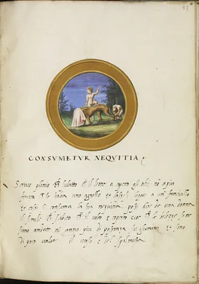 Leaf from Emblem Book