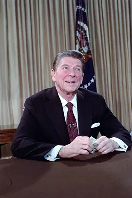 President Ronald Reagan's Address to the Nation on the Economy from Oval Office