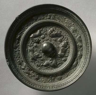 Animal-and-Grape Mirror