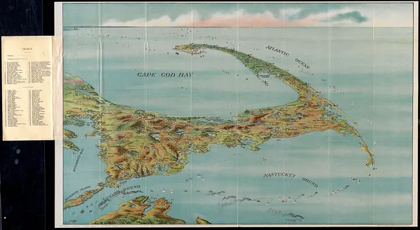 Bird's eye view of Cape Cod
