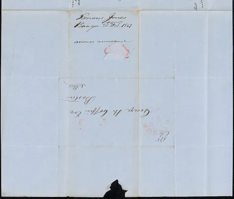 Leonard Jones to George Coffin, 20 February 1847