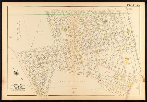 Atlas of the city of Boston, ward 26, Hyde Park