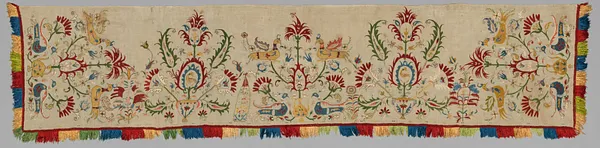 Side Panel of a Bedspread