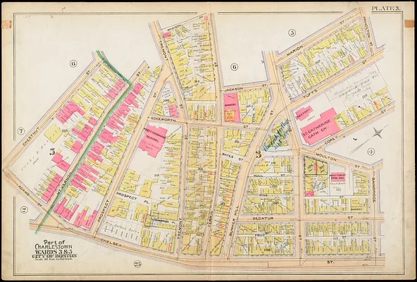 Atlas of the city of Boston : Charlestown