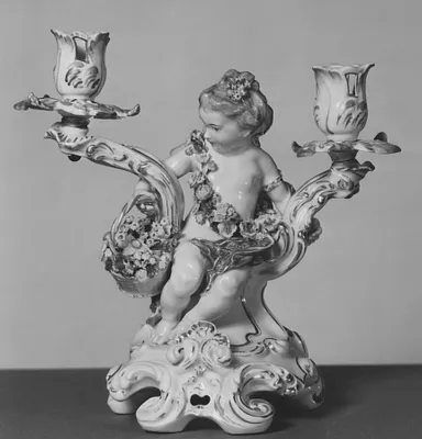 Figural Candlestick