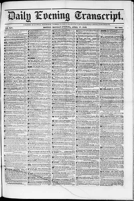 Daily Evening Transcript