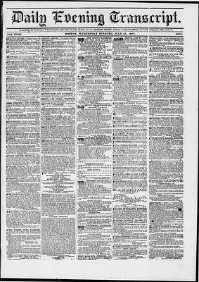 Daily Evening Transcript
