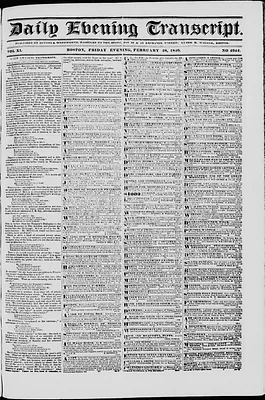 Daily Evening Transcript