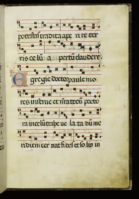 Leaf from Antiphonary