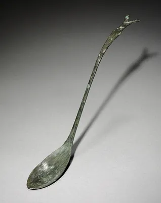 Spoon with Fish-Tail Design