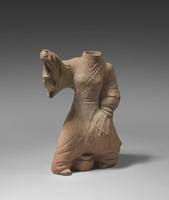 Female Figure of a Court Entertainer Dancing (Body)