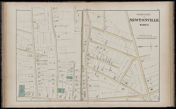 Atlas of the city of Newton, Middlesex Co., Massachusetts