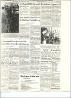 Correspondence: Photocopies of newspaper clipping from local Falmouth paper.