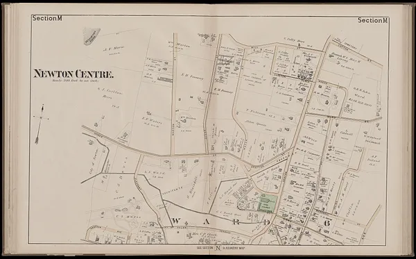 Atlas of the city of Newton, Massachusetts