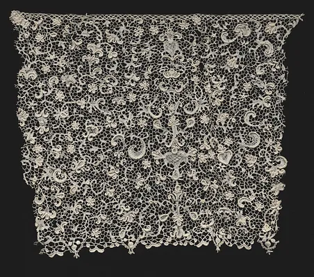 Needlepoint (Point de France) Lace Edging