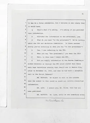 [Deposition of Richard McGarrah Helms, E. Howard Hunt v. Liberty Lobby, Inc.] (13 of 17)