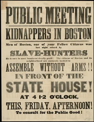 Public meeting : kidnappers in Boston