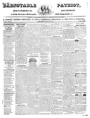 Barnstable Patriot, and Commercial Advertiser