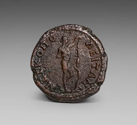 As: Apollo Sauroktonos, Tree (reverse)