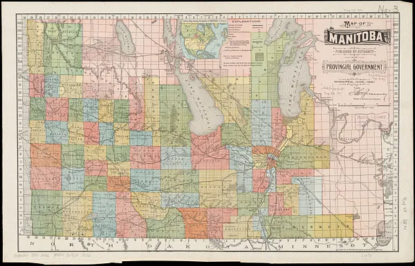 Map of Manitoba