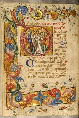 Leaf from Book of Hours