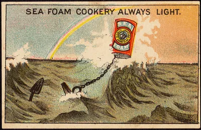 Sea foam cookery always light.