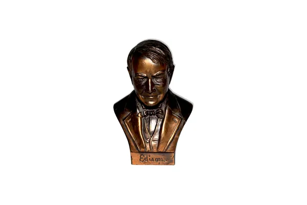 Thomas Edison sculpture
