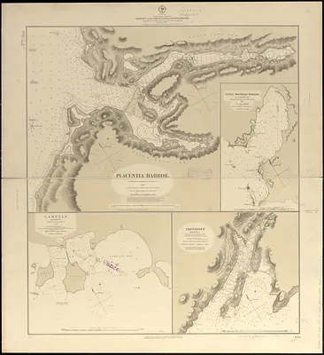 North America, east coast, harbors on the south coast of Newfoundland