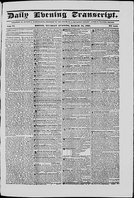 Daily Evening Transcript