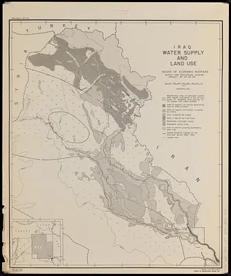 Iraq water supply and land use