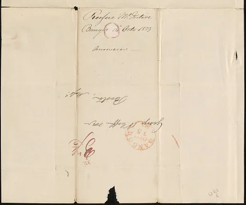 Rufus McIntire to George Coffin, 14 October 1839