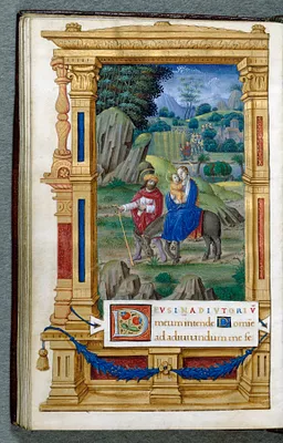 Leaf from Book of Hours