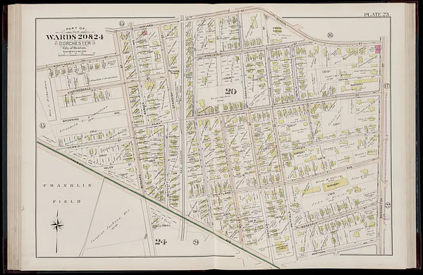 Atlas of the city of Boston, Dorchester, Mass., vol. 5 : from actual surveys and official plans