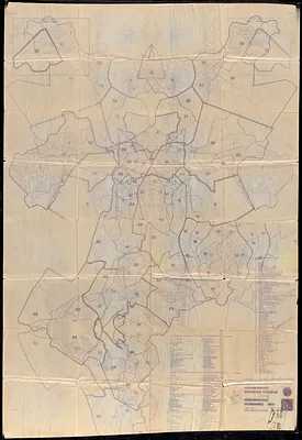 Neighborhood boundaries 1980