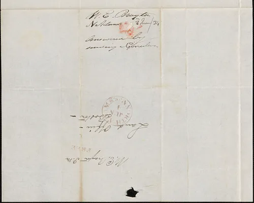 W.E. Brayton to George Coffin, 3 June 1834
