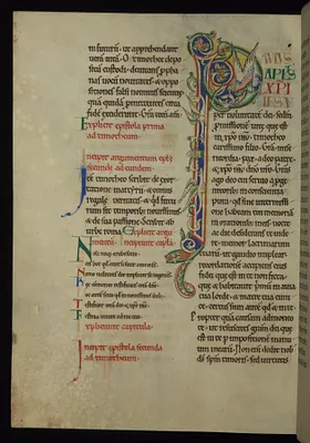 Initial ""P"" (Paulus Apostolus)