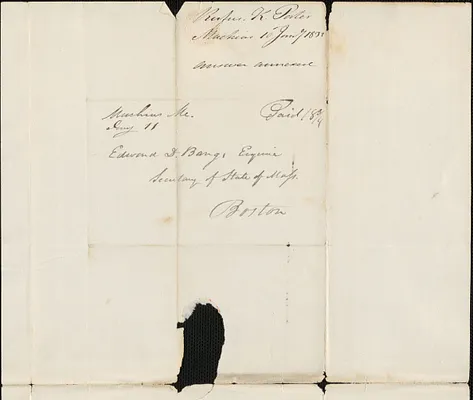 Rufus K. Porter to Edward D. Bangs, 10 January 1833