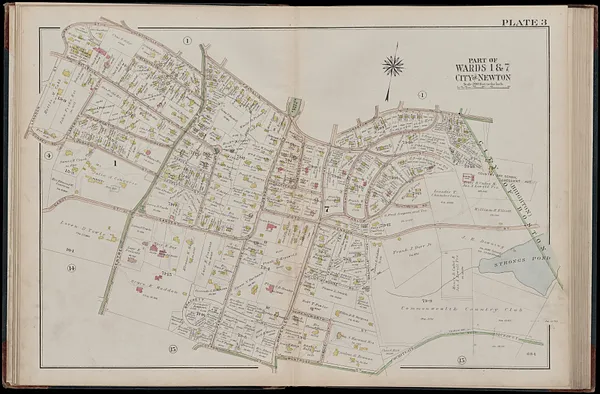 Atlas of the city of Newton, Massachusetts