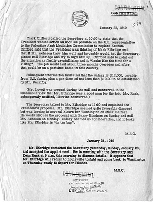 Memorandum from George F. Kennan to Secretary of State Dean Acheson