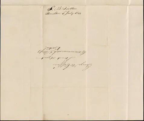 S.B. Pattee to George Coffin, 6 July 1844