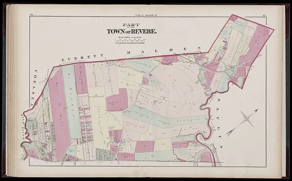 Atlas of the county of Suffolk, Massachusetts : vol. 4th including East Boston, city of Chelsea, Revere and Winthrop : from actual survey official records & private plans