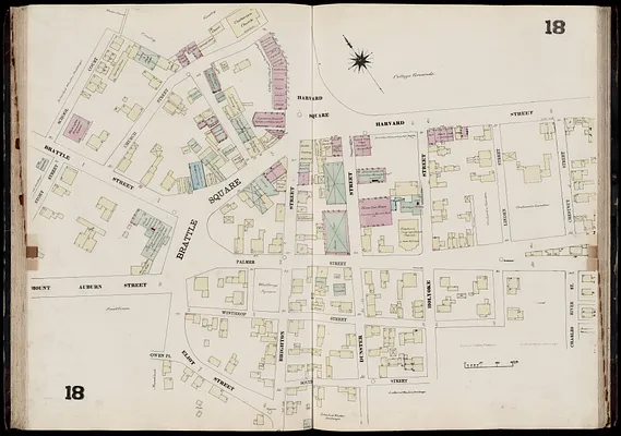 Insurance map of Charlestown : portions of Roxbury (now annexed to Boston) and Cambridge