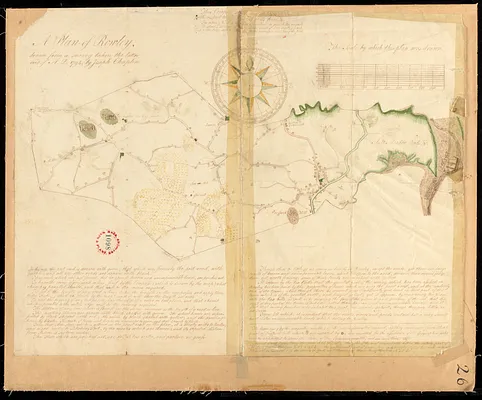Plan of Rowley surveyed by Joseph Chapin, dated December, 1794.