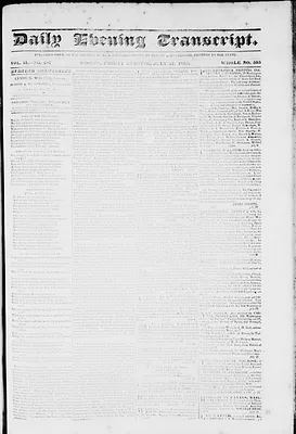 Daily Evening Transcript
