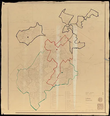 Library districts [in Boston]