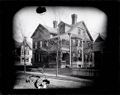Three story Queen Anne house