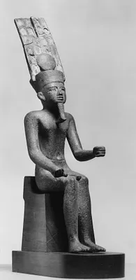 Seated Amun