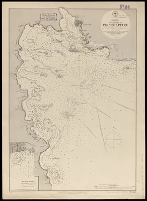 West Indies, Guadeloupe, approaches to Pointe á Pitre