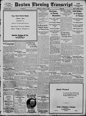 Boston Evening Transcript